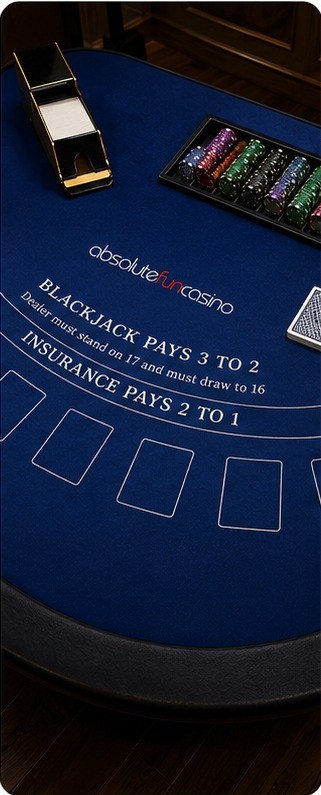 Blackjack at an Absolute Fun Casino event