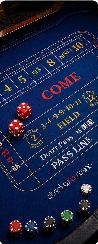 Craps at an Absolute Fun Casino event