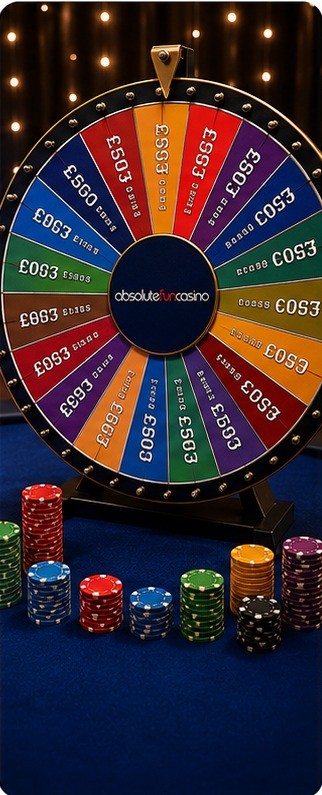 Money Wheel (Big Six) at an Absolute Fun Casino event