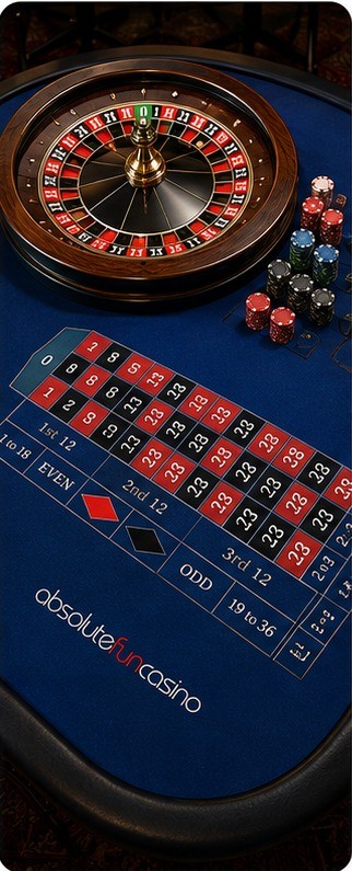 Roulette at an Absolute Fun Casino event
