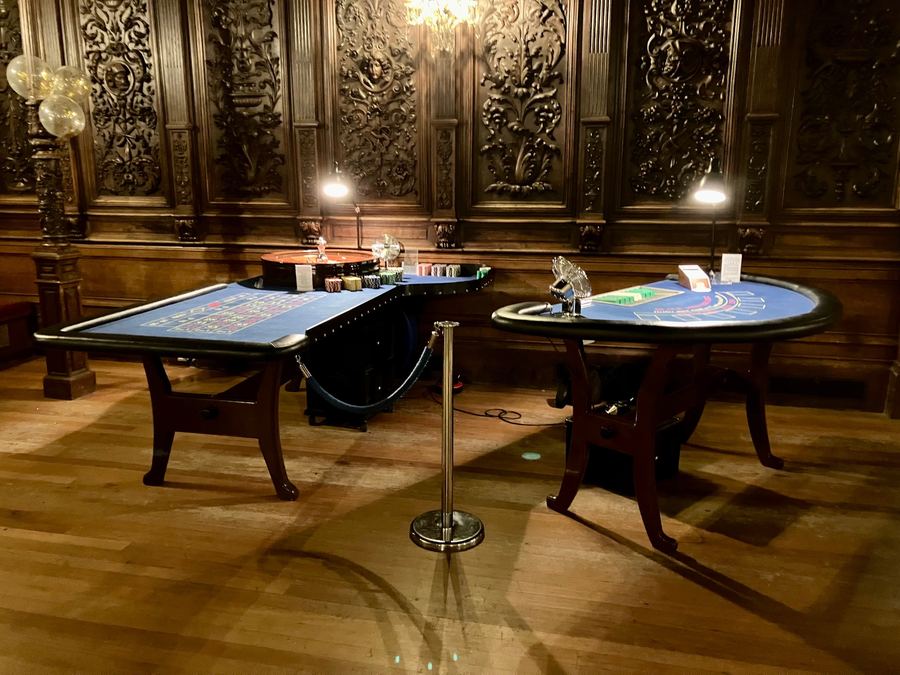Charity gala casino tables — Absolute Fun Casino